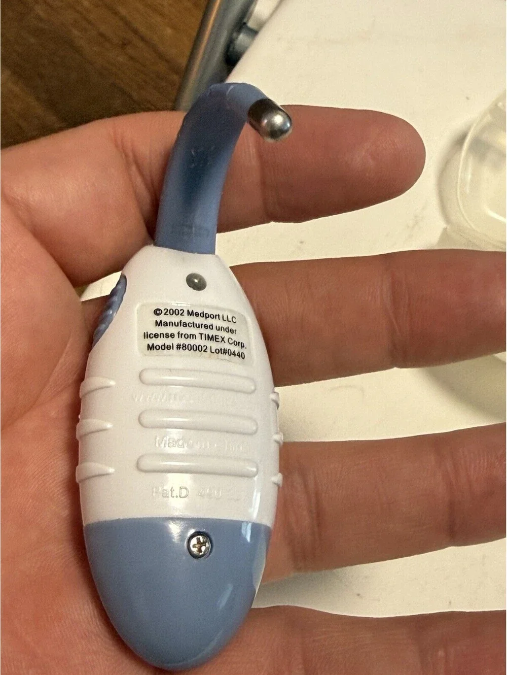 Timex digital thermometer featuring Indiglo night-light
